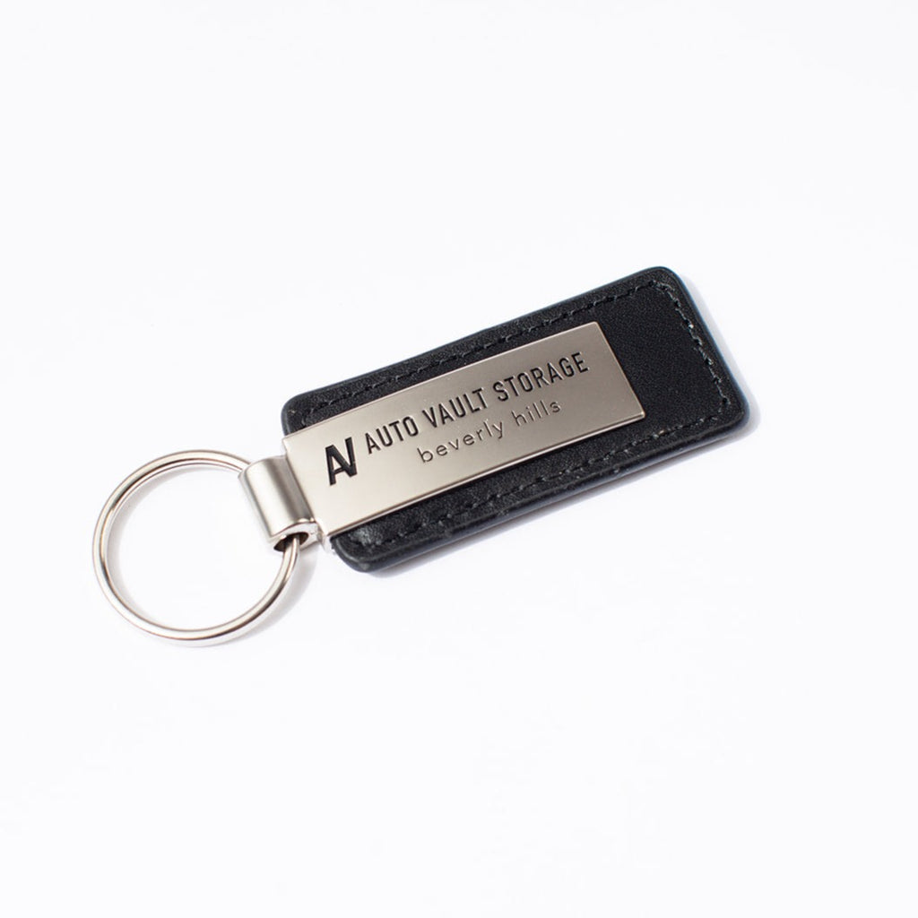 AV Leather Keychain