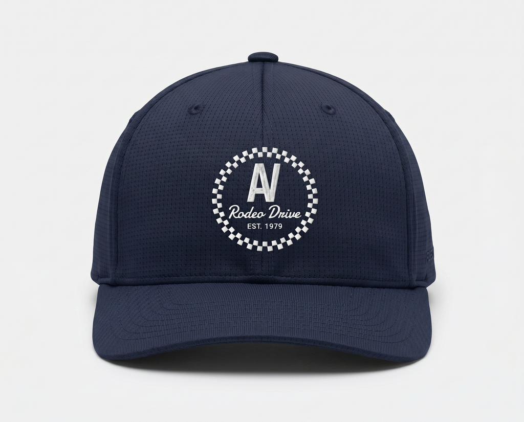 Limited Edition "AV" Flexfit® Cooling Hat - Dark Navy