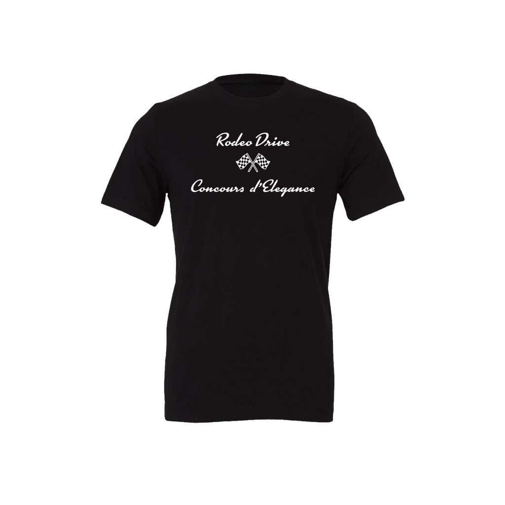 Black Concours d'Elegance Tee – Auto Vault Edition