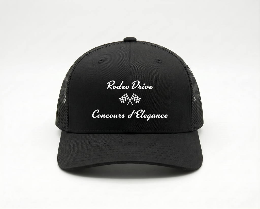 Rodeo Drive Concours d’Elegance Hat - Black