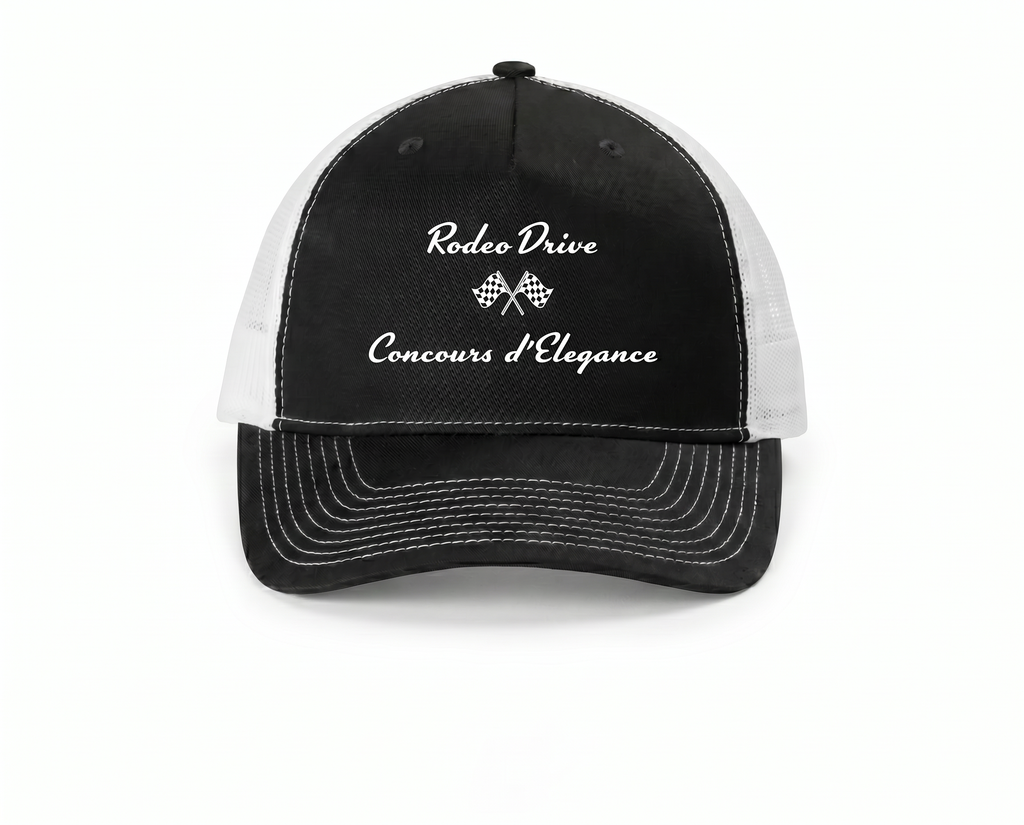 Concours d’Elegance Hat - Black & White